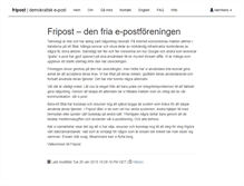 Tablet Screenshot of fripost.org